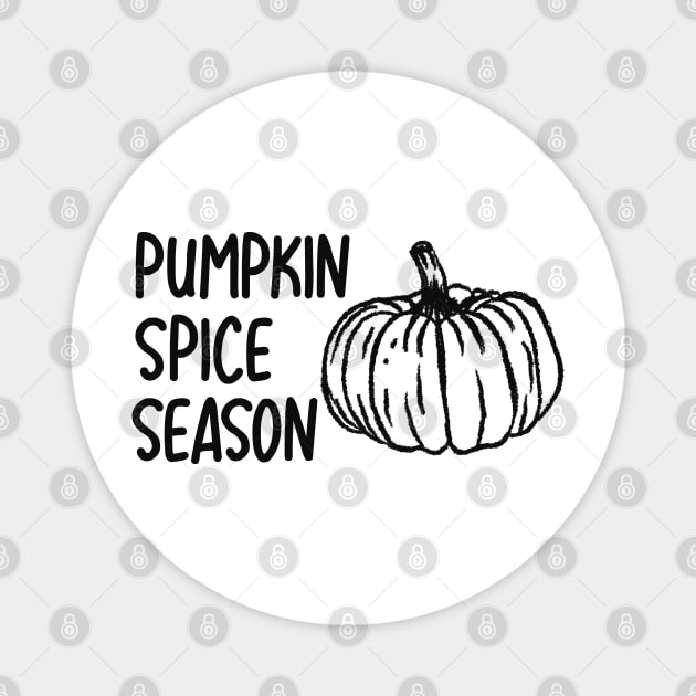 Pumpkin Spice Season Magnet by KC Happy Shop